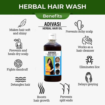 Adivasi Herbal Hair Oil ( Cash on Delivery )