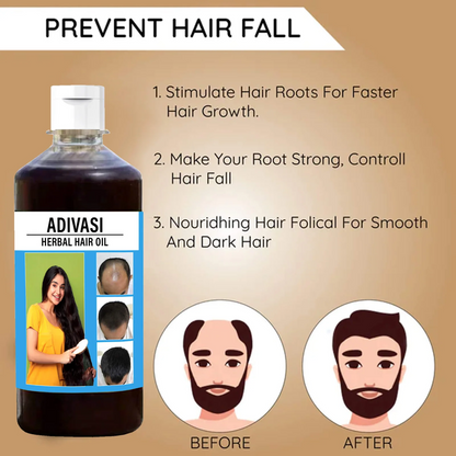 Adivasi Herbal Hair Oil ( Cash on Delivery )