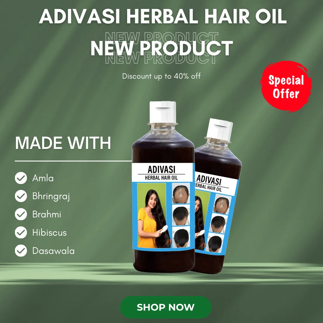 Adivasi Herbal Hair Oil ( Cash on Delivery )